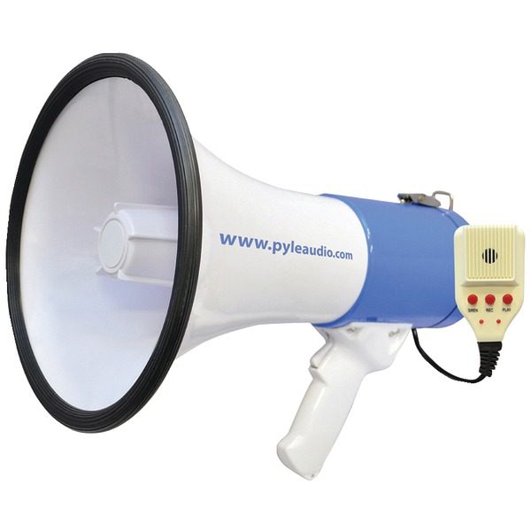 Pyle Pro PMP59IR 50-Watt Megaphone Bullhorn with Record