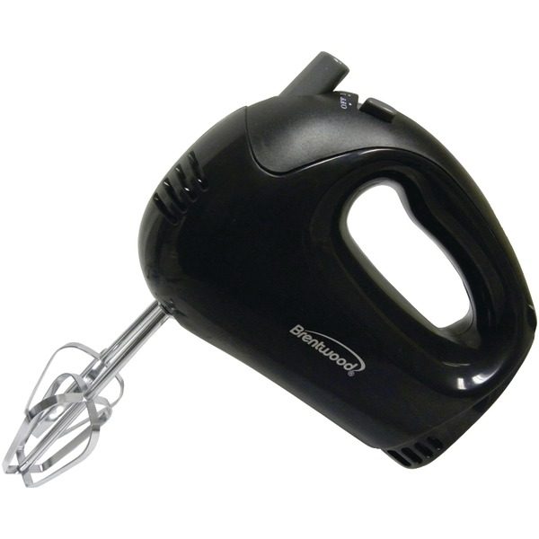 Brentwood Appliances HM-44 5-Speed Electric Hand Mixer (Black)