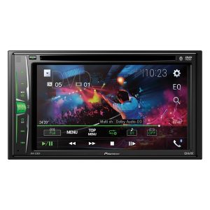 Pioneer AVH-220EX 6.2-Inch Double-DIN In-Dash Multimedia DVD Receiver with Bluetooth