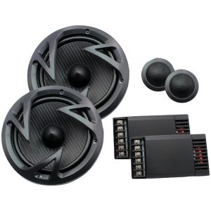 Power Acoustik EF-60C Edge Series 6.5" 500-Watt 2-Way Component Speaker System