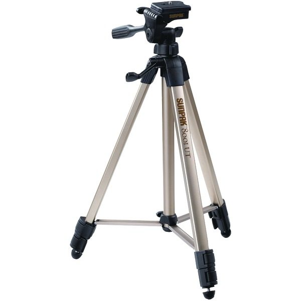 Sunpak 620-080 Tripod with 3-Way Pan Head (8001UT