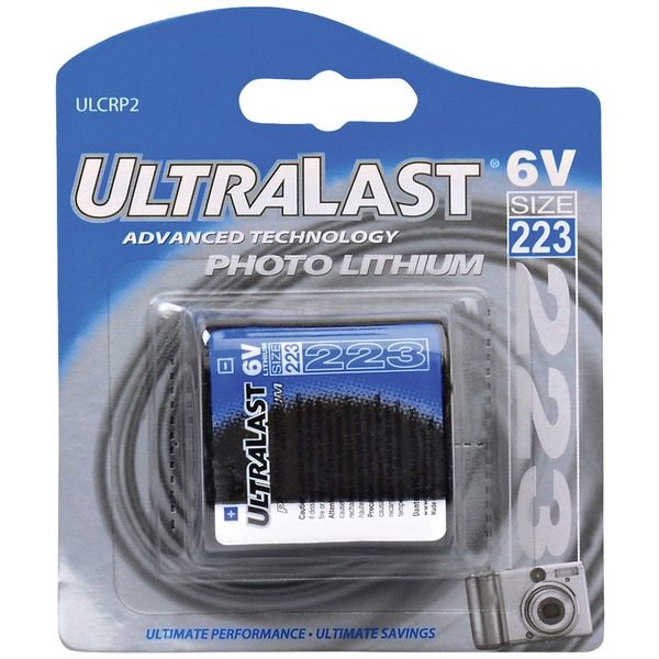 Ultralast ULCRP2 ULCRP2 223 Photo Lithium Battery