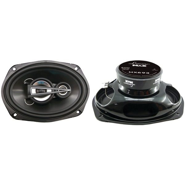 Lanzar MX693 MAX Series 3-Way Triaxial Speakers (6" x 9"