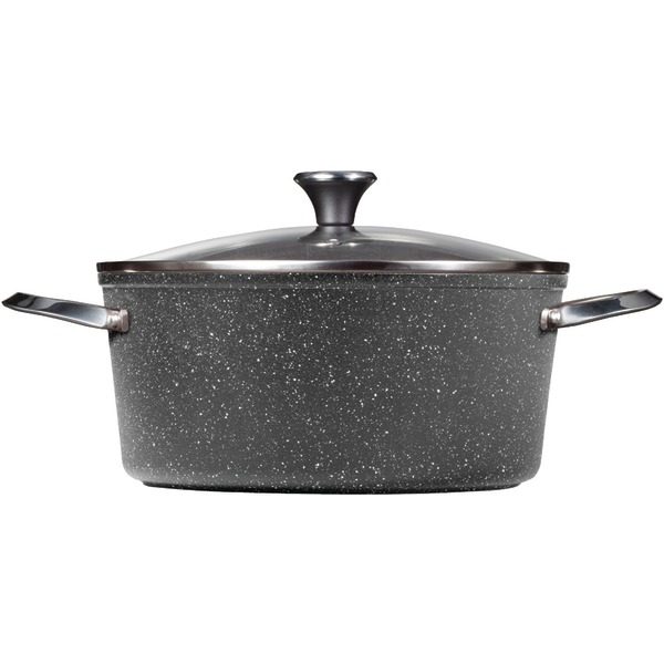 THE ROCK by Starfrit 060742-002-NEW1 THE ROCK by Starfrit One Pot 7.2-Quart Stock Pot with Lid