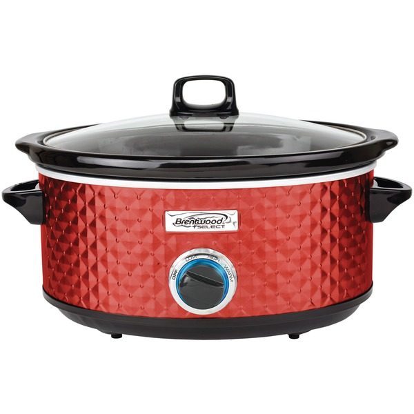 Brentwood Appliances SC-157R 7-Quart Slow Cooker (Red)