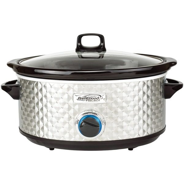 Brentwood Appliances SC-157S 7-Quart Slow Cooker (Silver)