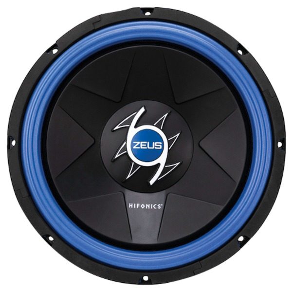 Hifonics ZG12D4 ZEUS Gamma ZG Series 12-Inch 800 Watt Max Subwoofer