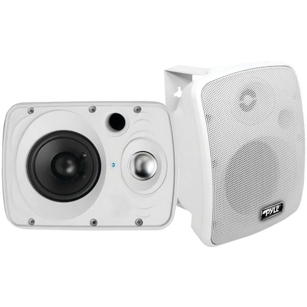 Pyle Home PDWR64BTW 6.5" Indoor/Outdoor 800-Watt Bluetooth Speaker System (White)