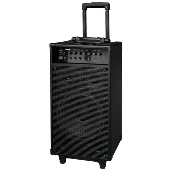 Pyle Pro PWMA1080IBT 800-Watt Portable Bluetooth PA Speaker System