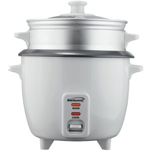 Brentwood Appliances TS-180S Rice Cooker with Steamer (8 Cups