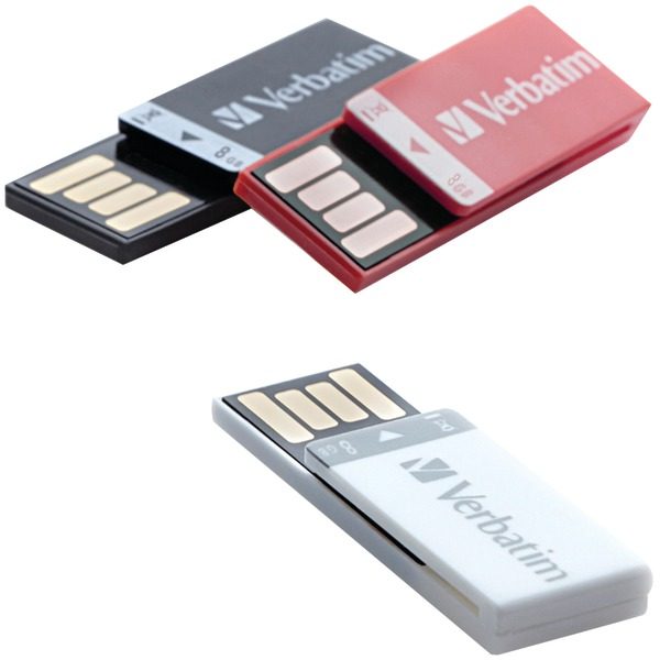 Verbatim 98674 8GB Clip-it USB Drives