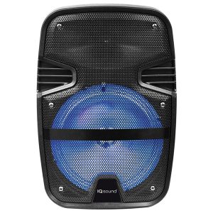 Supersonic IQ-4078DJBT- Black 8-Inch Tailgate Bluetooth Speaker (Black)