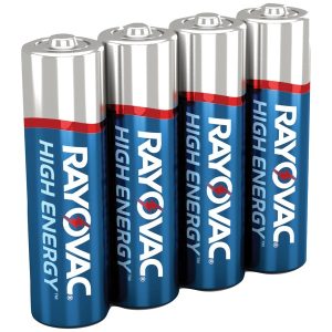 RAYOVAC 815-4J AA Alkaline Batteries (4 pk)