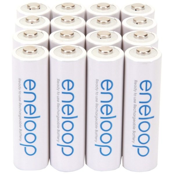 Panasonic BK-3MCCA16BA eneloop Rechargeable Batteries (AA; 16 pk)