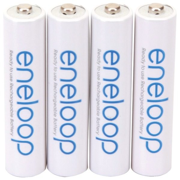 Panasonic BK-4MCCA4BA eneloop Rechargeable Batteries (AAA; 4 pk)