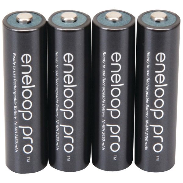 Panasonic BK-4HCCA4BA eneloop Rechargeable XX Batteries (AAA; 4 pk)