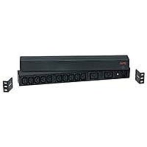 APC AP9559 19-inch Basic Rack -Mount 3.68 kVA Power Distribution Unit - 1U - Black