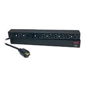 APC AP9563 1U 19-inch Rack-mountable PDU - 2.40 kVA - 120V AC - 10 x NEMA 5-20R