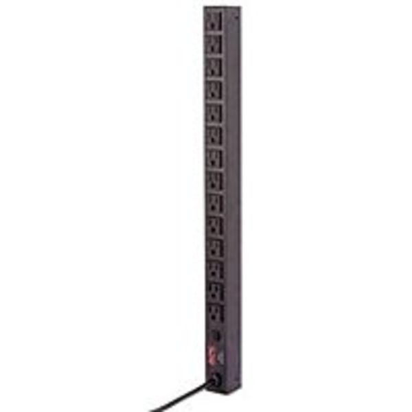 APC Basic Rack AP9567 PDU - 120V AC - 14 x NEMA 5-15R - Black