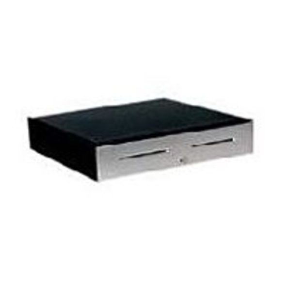 APG JB484A-BL1816-C Series 4000 SerialPRO II Electronic Cash Drawer - Steel - Black