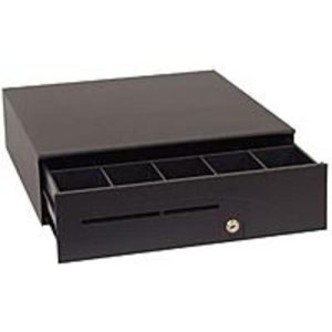 APG T320-BL16195 Series 100 Cash Drawer - Black