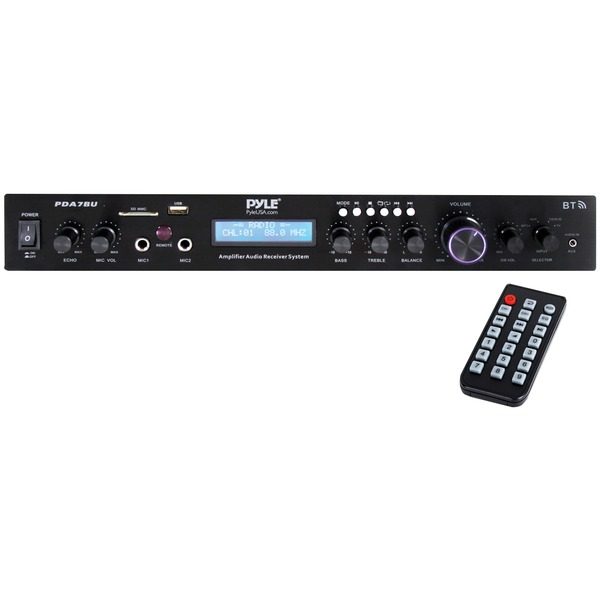 Pyle PDA7BU Home Theater Audio Receiver with Bluetooth