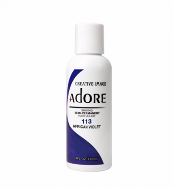 Adore Semi-Permanent Hair Color 113 African Violet 4oz