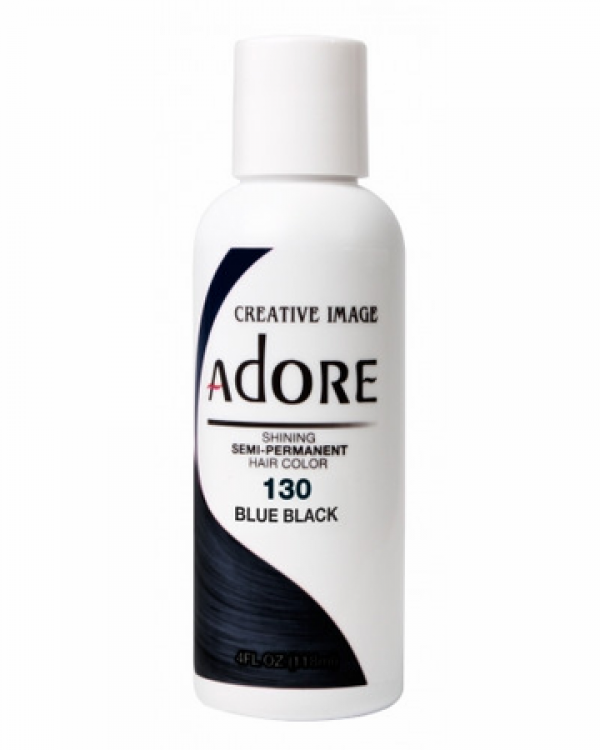 Adore Semi-Permanent Hair Color 130 Blue Black 4 oz