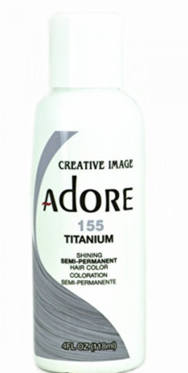 Adore Semi-Permanent Hair Color 155 Titanium 4 oz