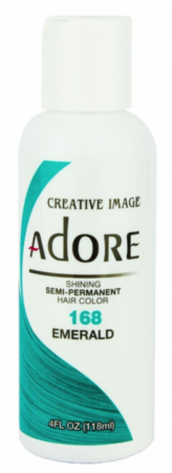 Adore Semi-Permanent Hair Color 168 Emerald 4 oz