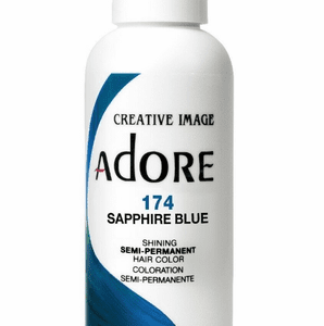 Adore Semi-Permanent Hair Color 174 Sapphire Blue 4 oz