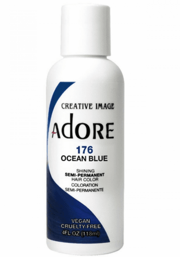 Adore Semi-Permanent Hair Color 176 Ocean Blue 4 oz