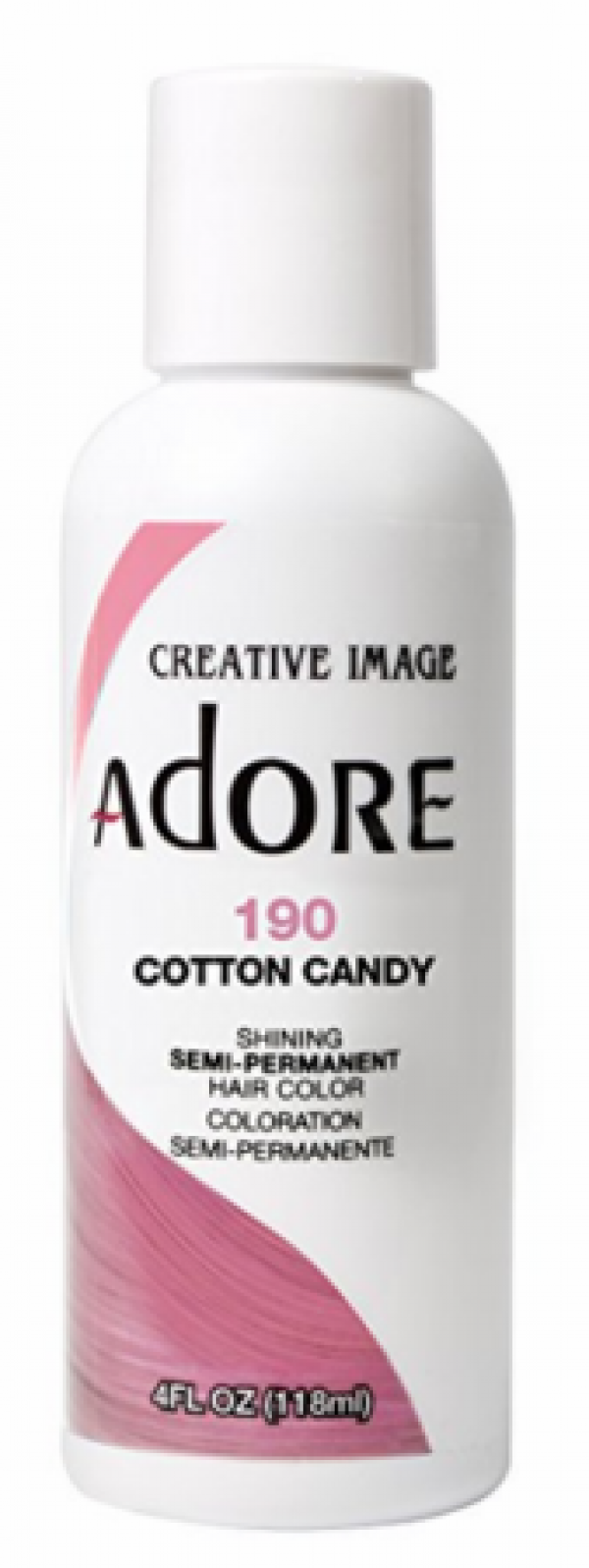 Adore Semi-Permanent Hair Color 190 Cotton Candy 4 oz