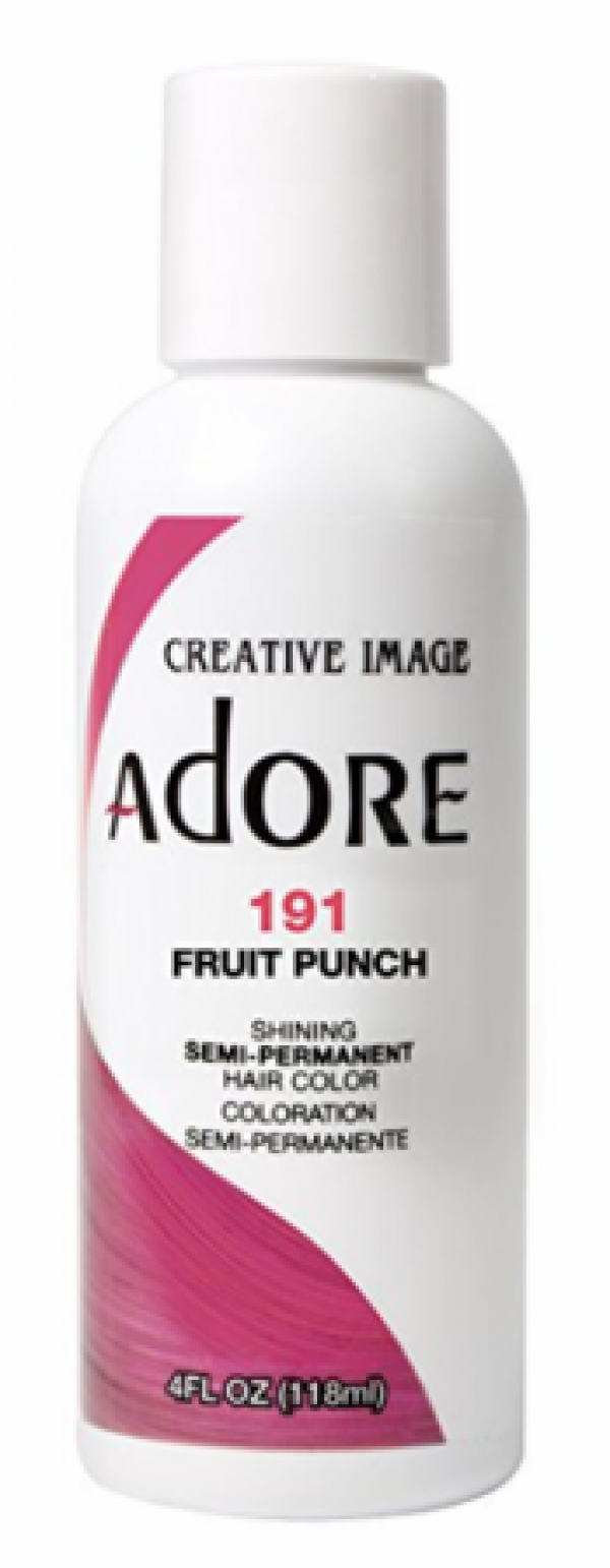 Adore Semi-Permanent Hair Color 191 Fruit Punch 4 oz