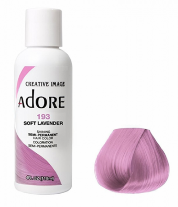 Adore Semi-Permanent Hair Color 193 Soft Lavender 4 oz