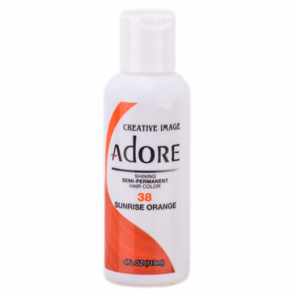 Adore Semi-Permanent Hair Color 38 Sunrise Orange 4 oz