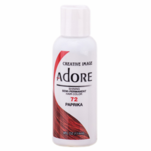 Adore Semi-Permanent Hair Color 72 Paprika 4 oz