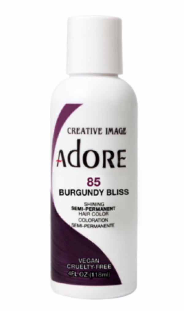 Adore Semi-Permanent Hair Color 85 Burgundy Bliss 4 oz