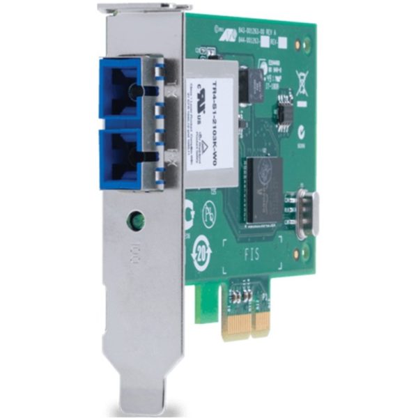 Allied Telesis AT-2911SX Gigabit Ethernet Card - PCI Express x1 - 1 Port(s) - 1 x SC Port(s) - Full-height