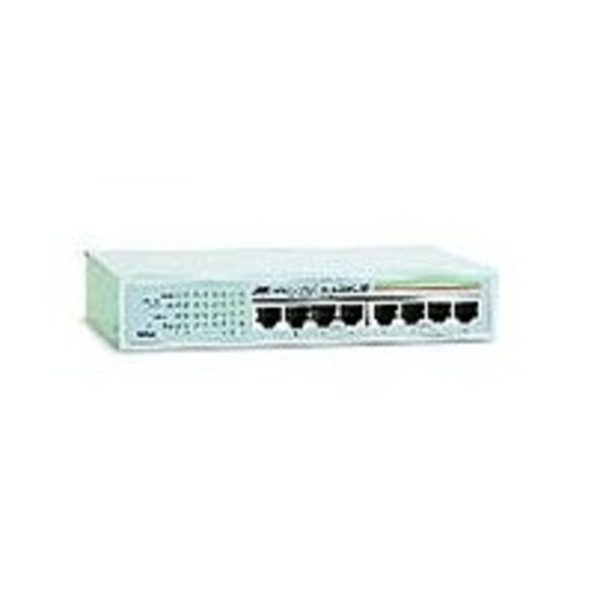 Allied Telesyn AT-GS900/8E-10 8 Port Unmanaged Gigabit Ethernet Switch - 8 x RJ-45 10/100/1000Base-T LAN