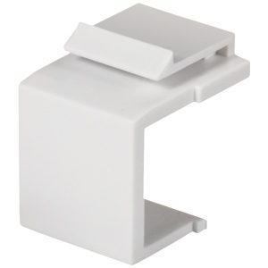 DataComm Electronics 20-3101-WH Blank Keystone Insert (White)