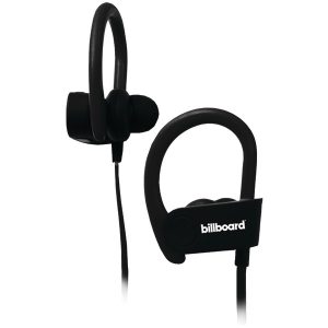 Billboard BB896 Bluetooth Earhook Earbuds with Microphone (Black)