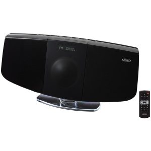 JENSEN JBS-350 Bluetooth Wall-Mountable Music System with CD Player