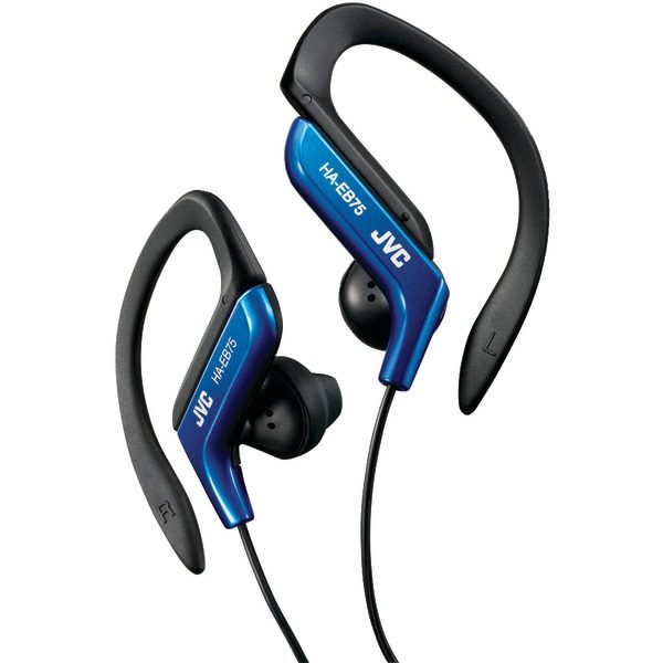 JVC HAEB75A Ear-Clip Earbuds (Blue)