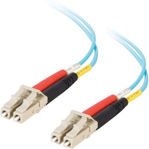 C2G 33050 33 Feet Duplex 50/125 Multimode Fiber Optic Patch Cable - 2 x LC Multi-Mode Male