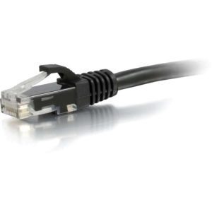 C2G 6ft Cat6a Snagless Unshielded (UTP) Network Patch Ethernet Cable-Black - Category 6a for Network Device - RJ-45 Male - RJ-45 Male - 10GBase-T - 6ft - Black