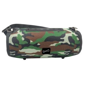 Supersonic SC-2327BT- Camo Portable Bluetooth Speaker with True Wireless Technology (Camo)