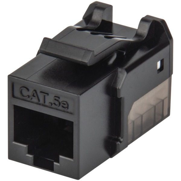 Intellinet Network Solutions 771993 FastPunch CAT-5E UTP Keystone Jack (Black)