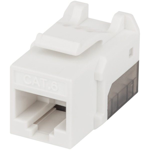 Intellinet Network Solutions 772310 FastPunch CAT-6 UTP Keystone Jack (White)