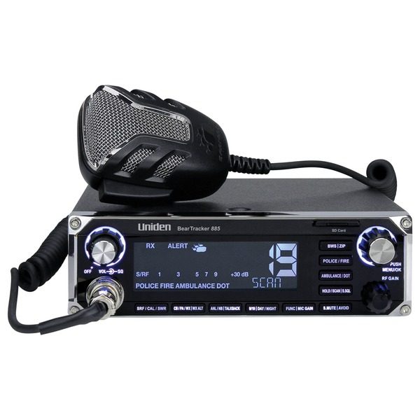 Uniden Beartracker 885 BearTracker 885 Hybrid CB Radio/Digital Scanner